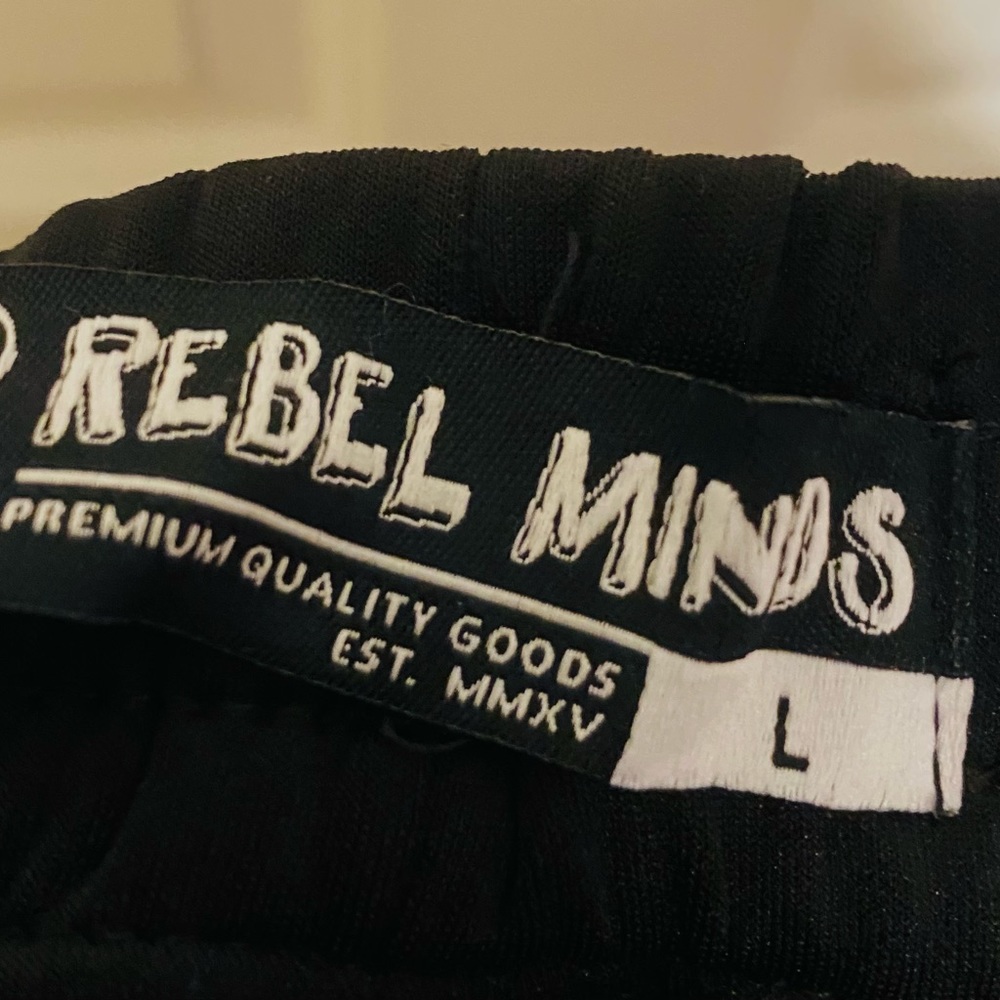 Men’s Rebel Minds Basic Black Track Sweatsuit Lar… - image 6